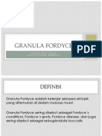 Granula Fordyce