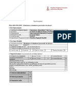 Fisa Disciplinei FISA DISCIPLINEI Modela