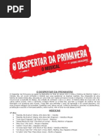 O Despertar Da Primavera - Montagem Brasileira