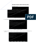 Cara Menyeting Ip Pada Linux
