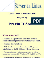 CMSC 691X - Summer 2002 Project By: Pravin D'Souza