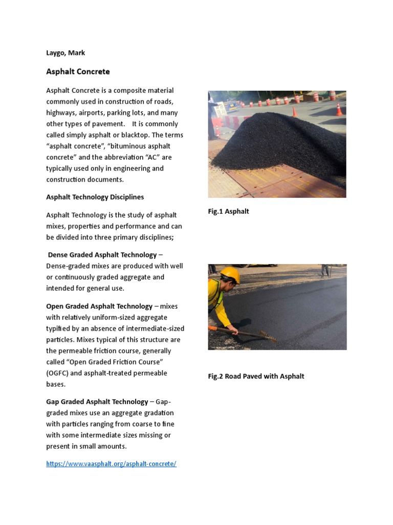 Types and Technologies of Asphalt | PDF | Road Surface | Asphalt
