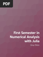 Numerical Análisis With Julia