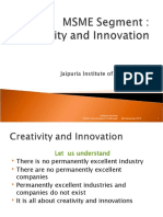 Creativity & Innovation:: Presentation