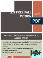 2.3 Free Fall Motion KSSM FORM 4