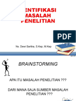 Ppt. Identifikasi Masalah Penelitian