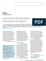 2016 Keys, - Provisional Restorations - A Permanent Problem Dental Update PDF