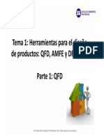 Herramientas para El Diseño de Productos QFD AMFE PDF