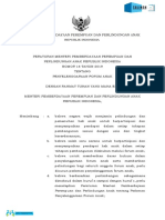 PERMEN PPPA No 18 TAHUN 2019 TENTANG PENYELENGGARAAN FORUM ANAK PDF