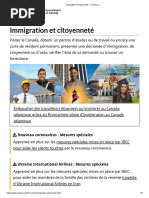Immigration Et Citoyennete Canada Ca Pdf Immigration Gouvernement