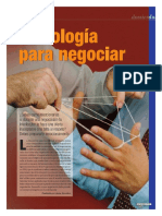 PSICOLOGIA PARA NEGOCIAR