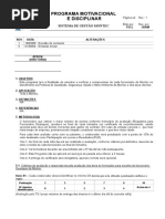 Programa Motivacional e Disciplinar - Trimestral