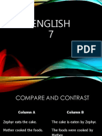 Compare Active and Passive Voice