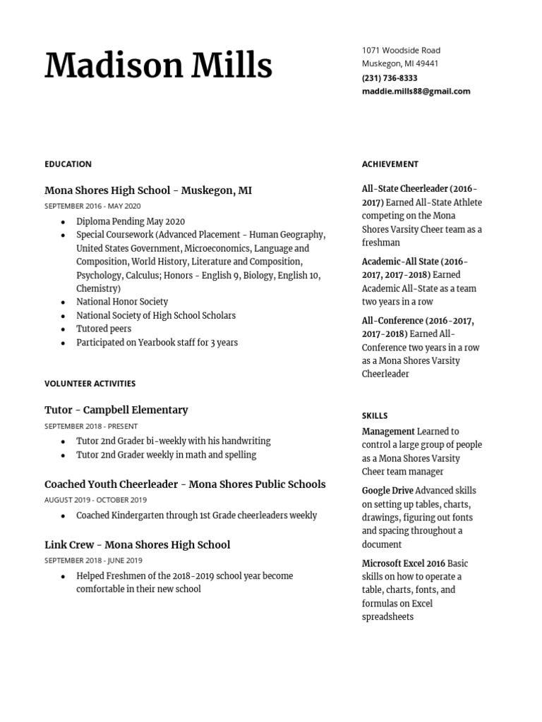 Resume  PDF  Learning  Behavior Modification