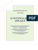 Bachelard Le rationalisme_applique