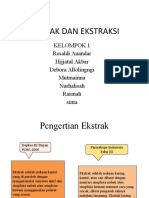 EKSTRAKSI EKSTRAK