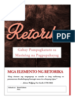 Mga Elemento NG Retorika