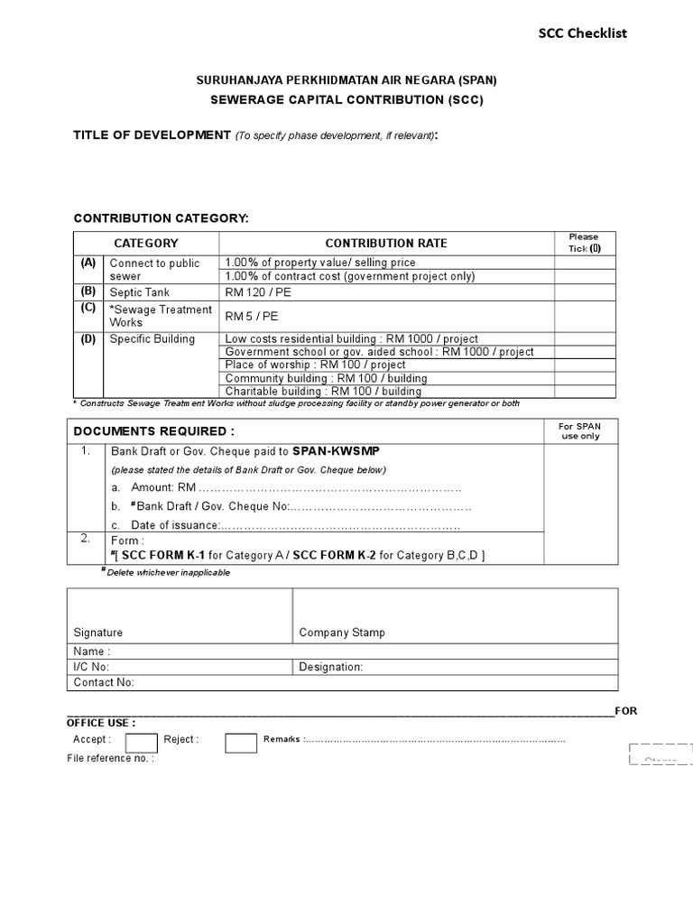 Suruhanjaya Perkhidmatan Air Negara Span | PDF