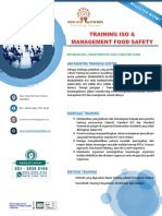 LEMBAGA TRAINING ISO 9001:2015, ISO 14001 DAN ISO 22000, HACCP, FOODSAFETY, MANAJEMEN KEAMANAN PANGAN | WA. 081293111959