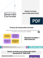 1 - Presentación Diseño Curricular de La Educación Inicial