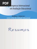 livro_resumo do V CONGRESSO INTERNACIONAL DE AV.ED.