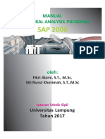 ManualSAP2000 2017 PDF