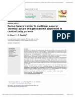 Rectus Femoris Transfer in Multilevel Surgery: Technical Details and Gait Outcome Assessment in Cerebral Palsy Patients - Elsevier Enhanced Reader