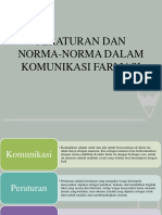 TOPIK 9 (Peraturan Dan Norma-Norma Dalam Komunikasi Farmasi)