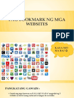 Pag Bookmark NG Mga Websites PDF