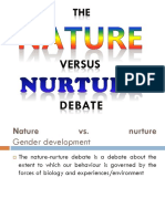 Nature Versus Nurture Debate