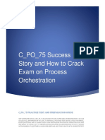 C PO 75 Success Story and How To Crack E PDF