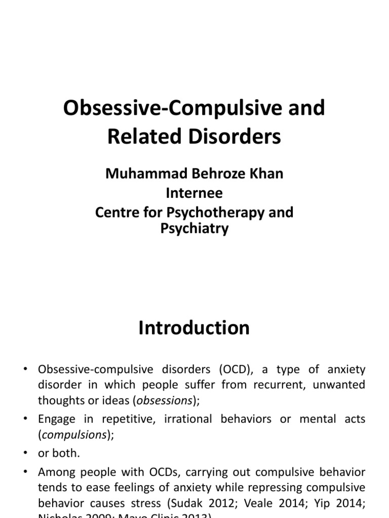 Understanding Obsessive-Compulsive Disorders | PDF | Self-Improvement