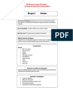 Planificacion de INGLES 6to