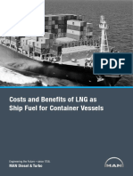 LNG as fuel for container ships