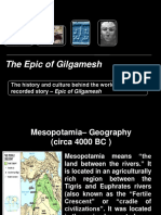 Mesopotamian Lit and Gilgamesh Intro