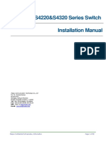 S4220 S4320 Series Switch Installation Manual PDF