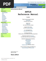 Download ANTLR Reference Manual by vannam1989 SN44822159 doc pdf