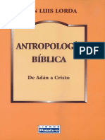 LORDA, J. L., Antropologia Bíblica. de Adan A Cristo, 2005 PDF