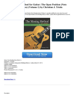 The Missing Method For Guitar The Open Position Note Reading Series Volume 1