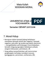 7 - Moral Hidup