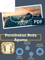 Kelompok 8 PERNIKAHAN BEDA AGAMA