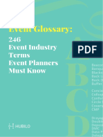 Event Glossary - 246 Event Industry Terms Event Planners Must Know