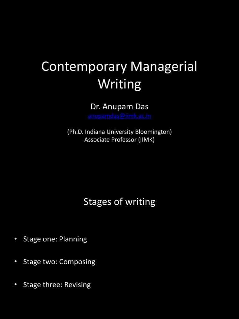 Effective Managerial Writing Strategies | PDF