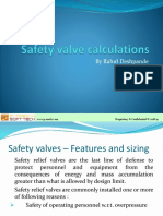 Safety Valve Calculations