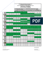 Jadwal Perkuliahan Semester Genap T.A. 2019-2020 - Angkatan 2019