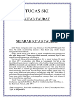 Sejarah Kitab Taurat