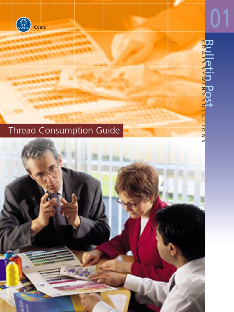Thread Consumption Cots PDF Seam (Sewing) Sewing