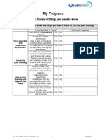 VSG Level 1 Progress Review DD - V1