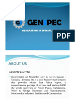 Genspec Presentation PDF