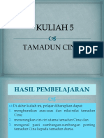 TAMADUN CINA - Versi Pelajar